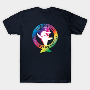 Rainbow Diamond Dolphin T-Shirt